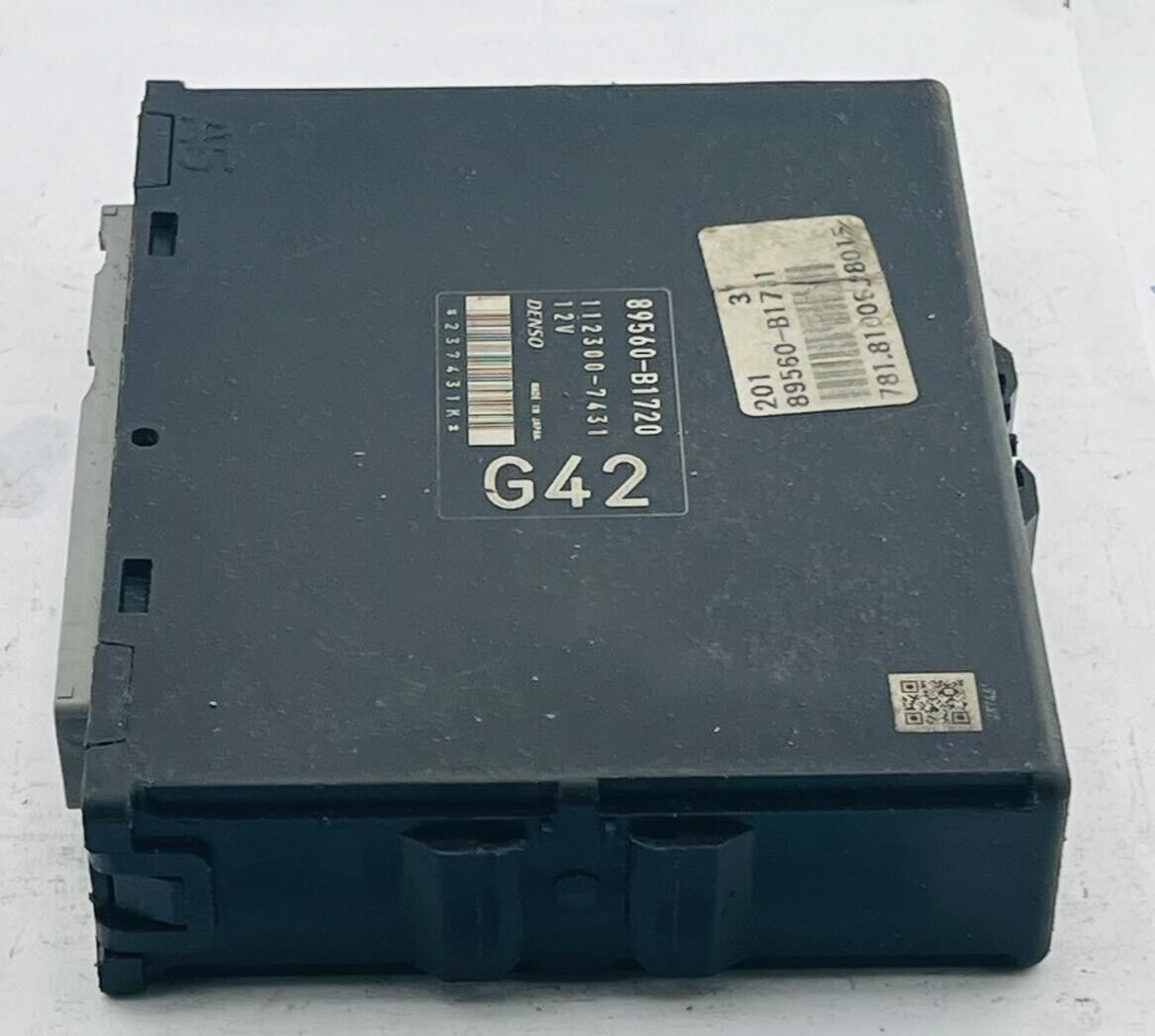 TOYOTA Passo 2009 DBA-KGC10 Engine Control Unit 89560B1720   1123007431