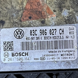 2011 VOLKSWAGEN Sharan Engine Control Unit ECU - 03C906027CH / 0261S06641