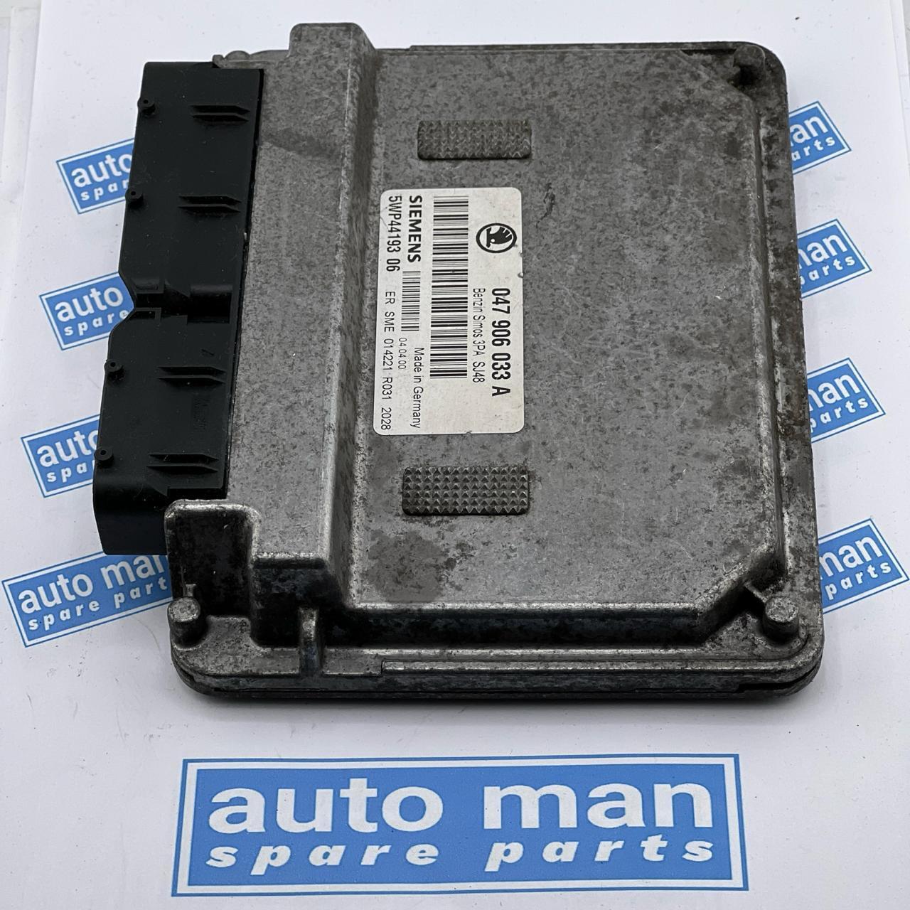 047906033A 5WP44193 Skoda Fabia Motor ECU Motor Module Unit Siemens