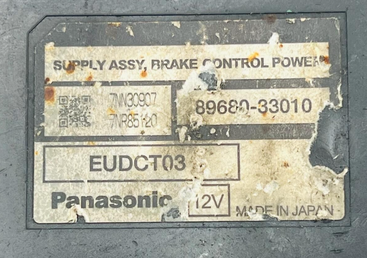 Toyota Camry Brake 2007-2011 Control Power Supply EUDCT03 Assy 89680-33010 OEM