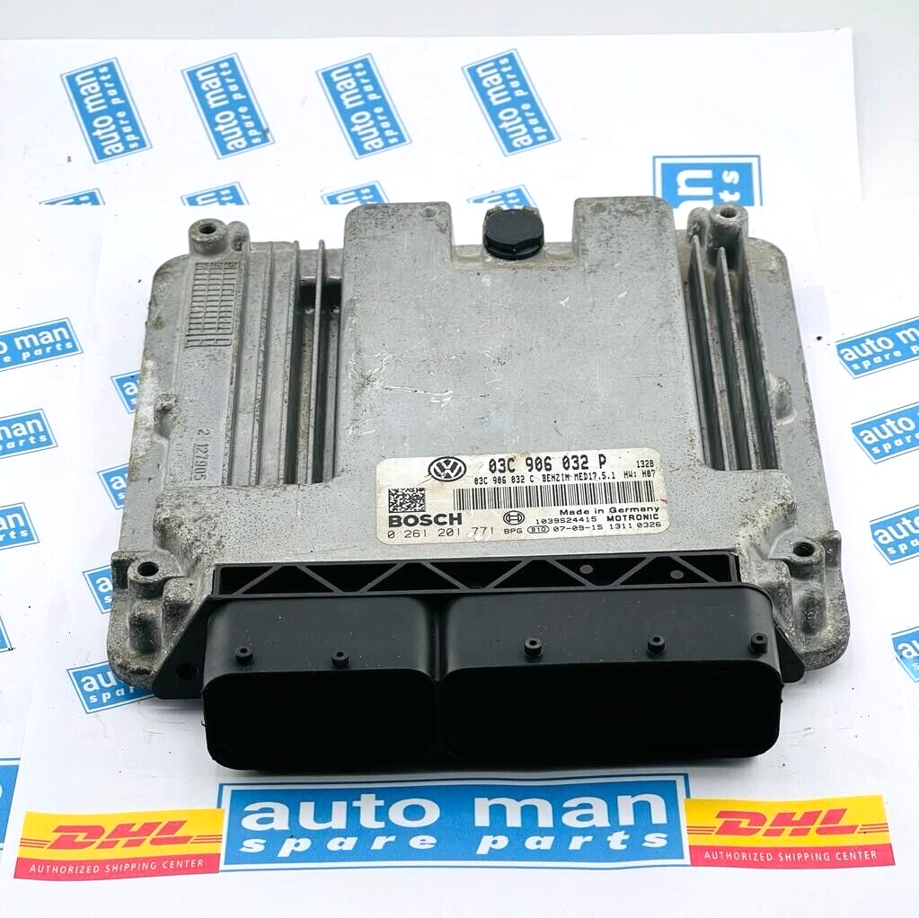 2005 VW Golf 1.4 TSI Petrol Engine Control Module Unit 03C906032P 0261201771