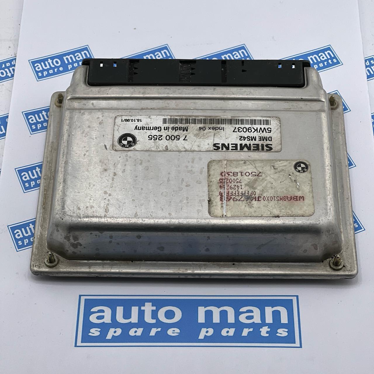 1999 2000 BMW SERIE 3 328I Motor Computer Control 5WK9037 ECU ECM 7500255