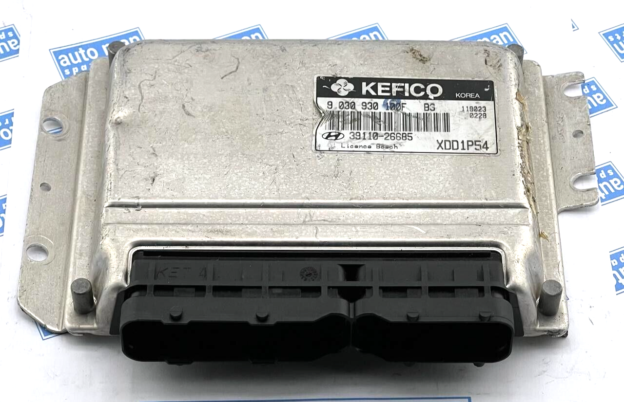 Unidad de control del motor / ECU HYUNDAI Elantra XD 2002 39110 26685 9030930...