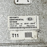 2011 KIA Rondo Engine Control Unit ECU - 5WY4B20B / 39107-25010 / 3910725010