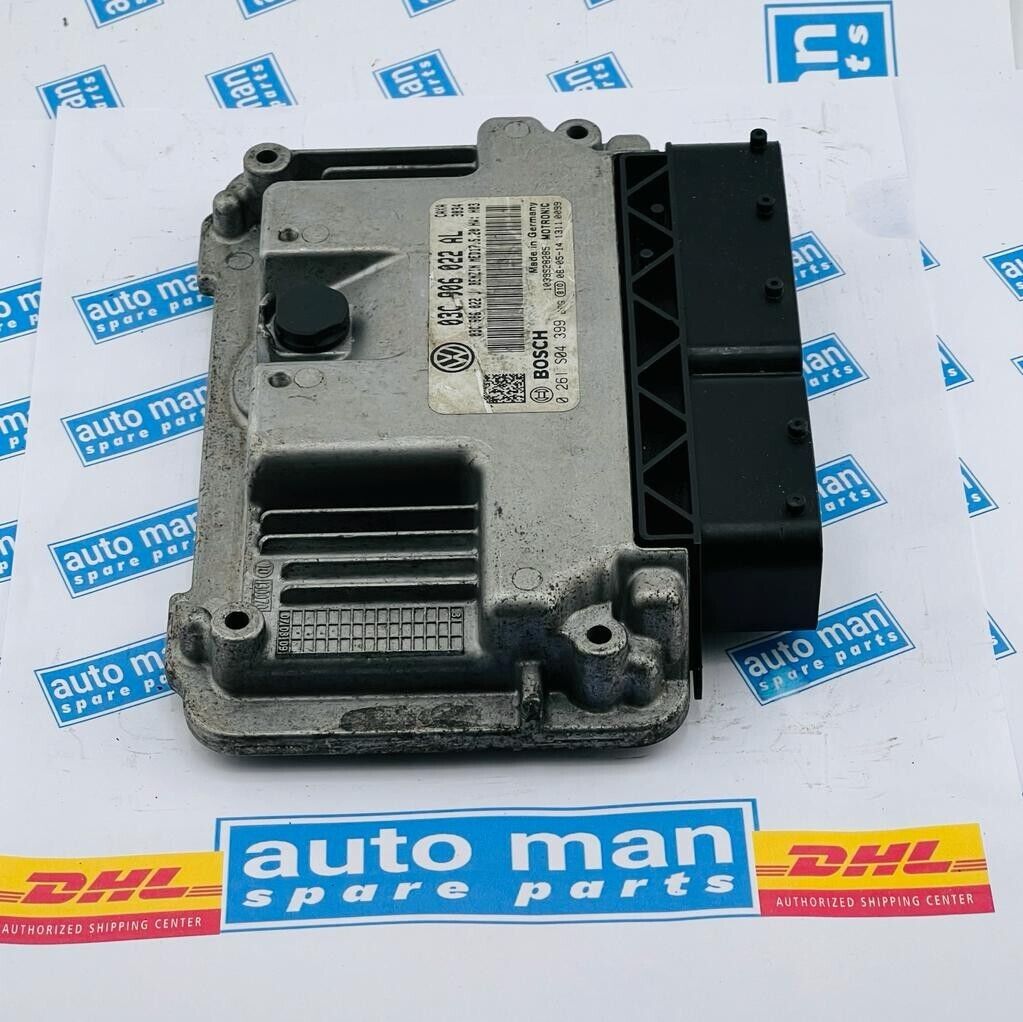 2009 VW Golf 1.4 TSI Petrol Engine Control Module Unit 03C906022AL 0261S04399