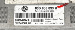 03D906033H VW FOX 5Z1 1.2 40KW BMD 5WP40309 SIEMENS  ENGINE CONTROL UNIt