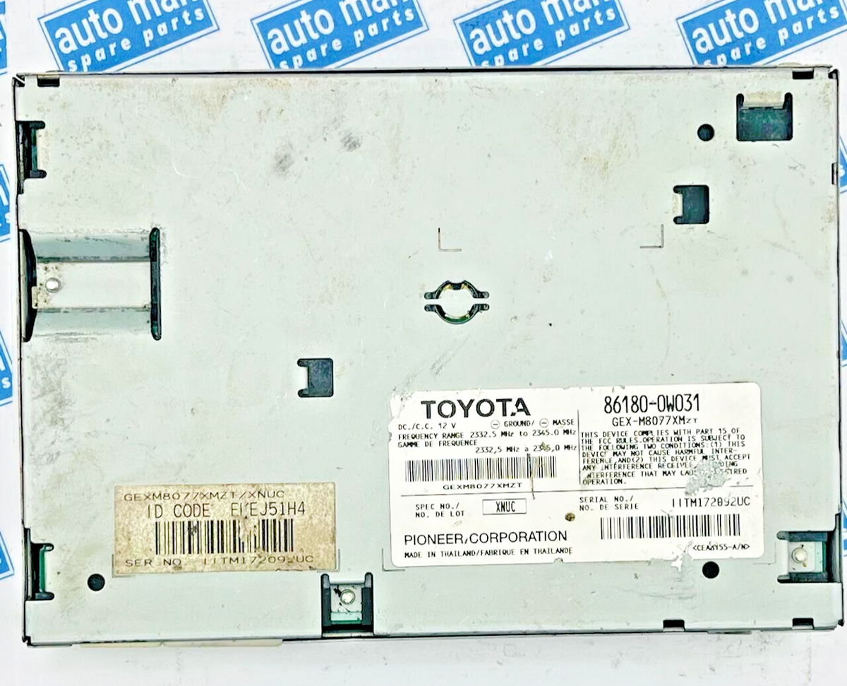 2006-2009 Lexus IS350 Equipo de audio Receptor de radio por satélite OEM 8618...