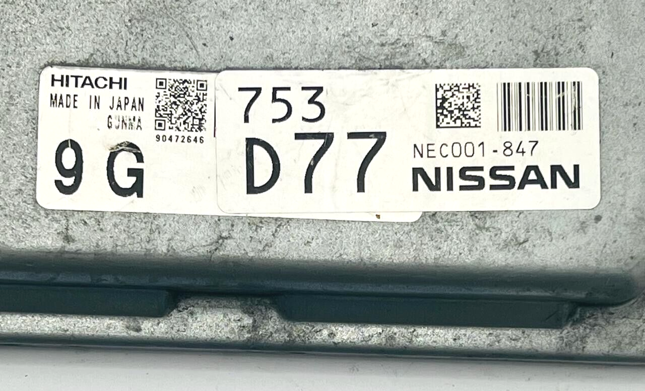 Unidad de control del motor Nissan AD/NV150AD VY12 / ECU NEC001847