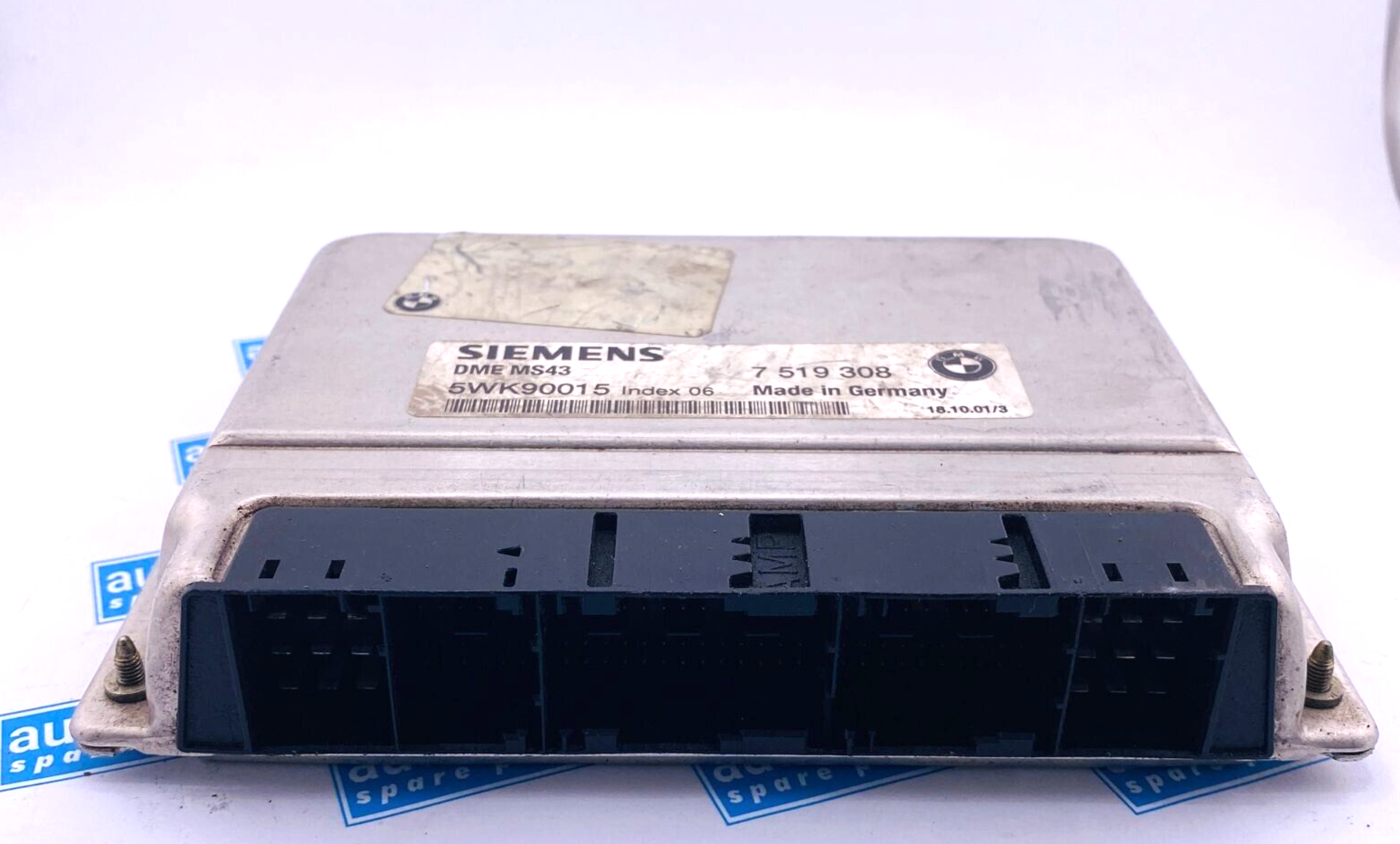 BMW SERIE 3 2002 E46 UNIDAD DE CONTROL DEL MOTOR ECU 7519308 5WK90015