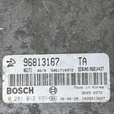 ECU CHEVROLET CAPTIVA 2.0 CDTI, BOSCH 0 281 012 695, BOSCH 0281012695, 96813187