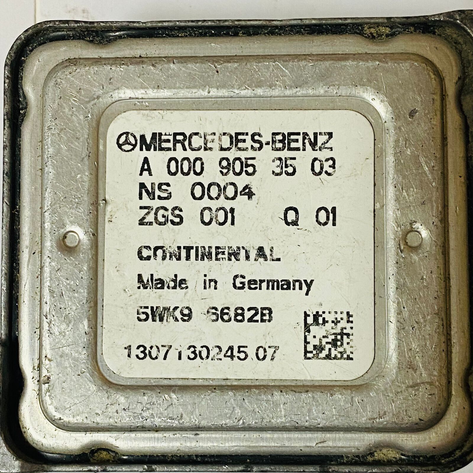 Mercedes-Benz W212 NOx Sensor Control Module - A0009053503 /ZGS001Q01 /5WK96682B