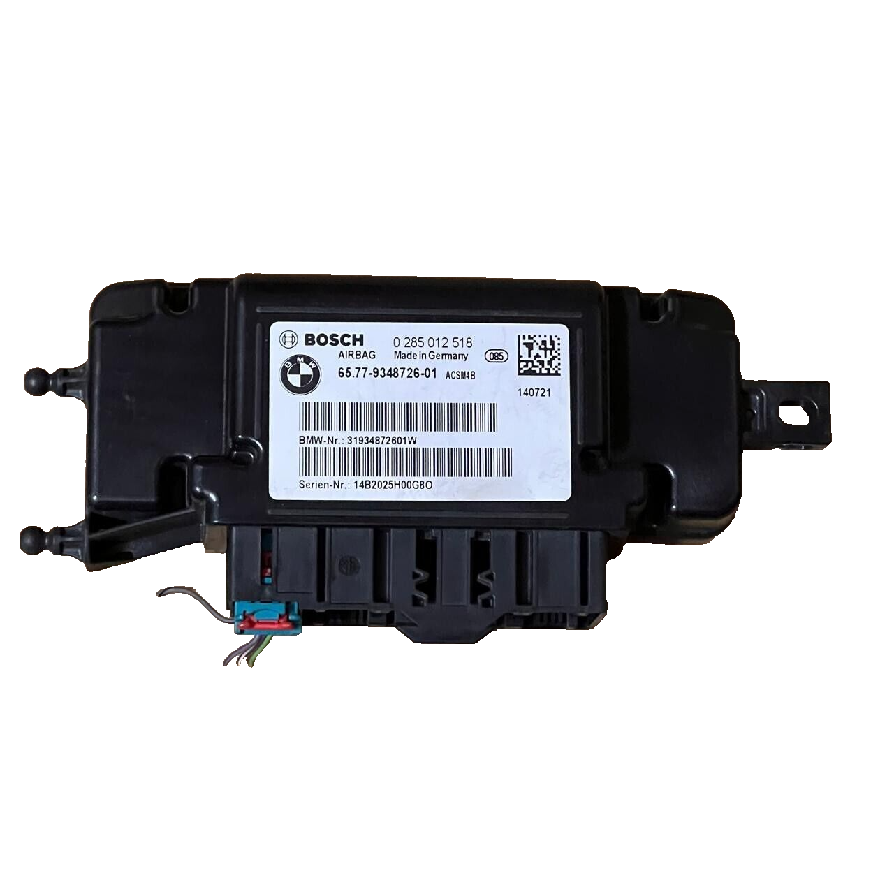 BMW F32 F33 Safety Controller Module - 0285012518 / 65.77-9348726-01 / 9348726