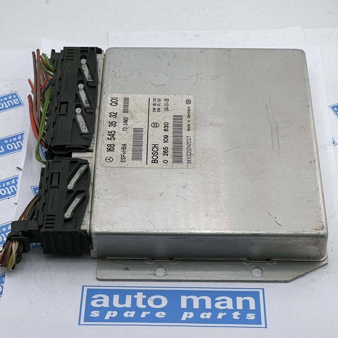 Mercedes Benz A Class W168 Year 03 ESP/HBA Control unit 1685453532Q01 0265109630