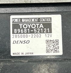 TOYOTA Aqua 2013 89681-52121 DAA-NHP10 PMC Control Unit 285000-2202