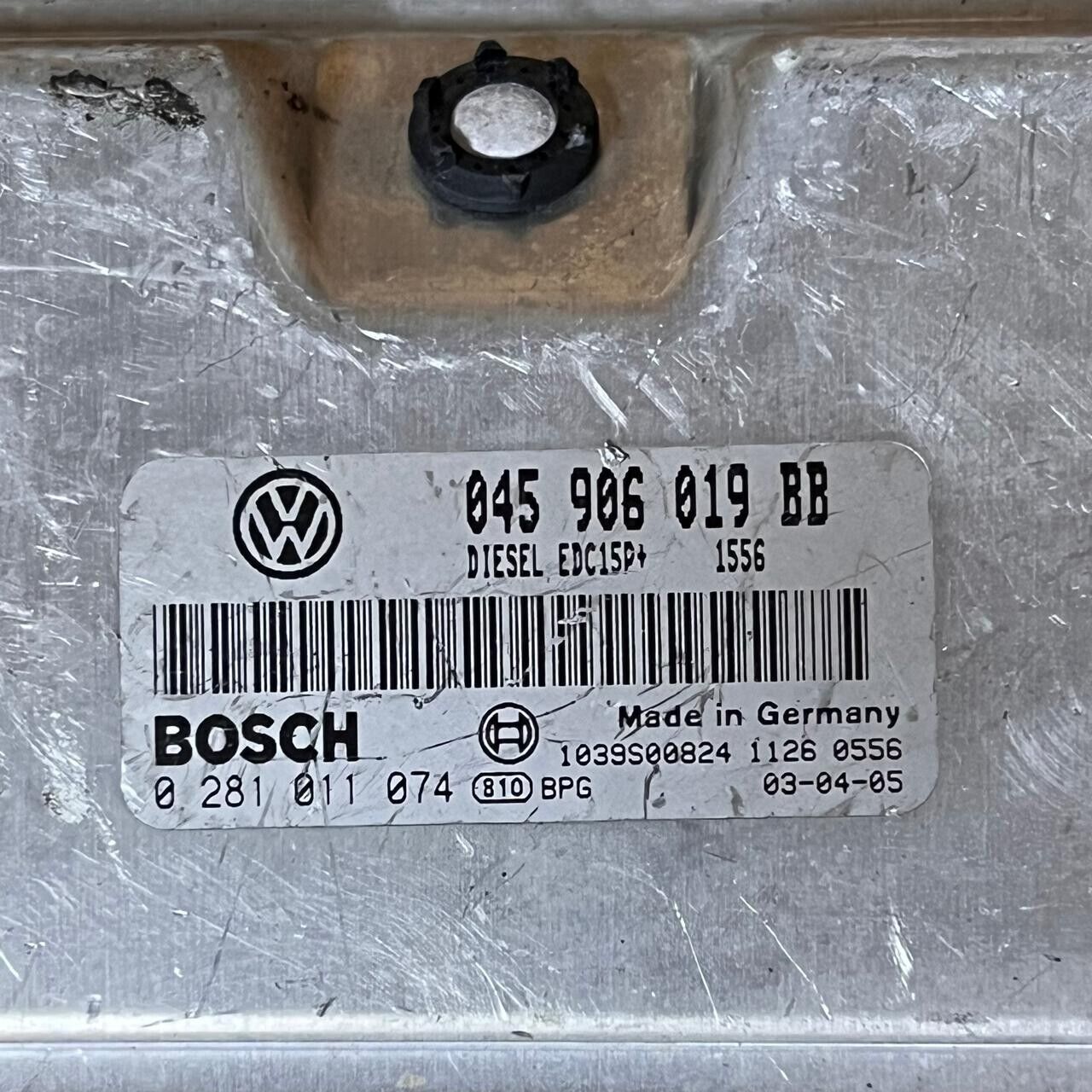 Volkswagan Seat Ibiza Engine Control Unit ECU - 045906019BB / 0281011074