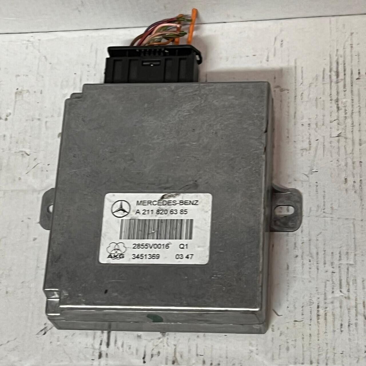 Mercedes Communication Voice Control Module A2118206385 OEM 2855V0016 / 3330782