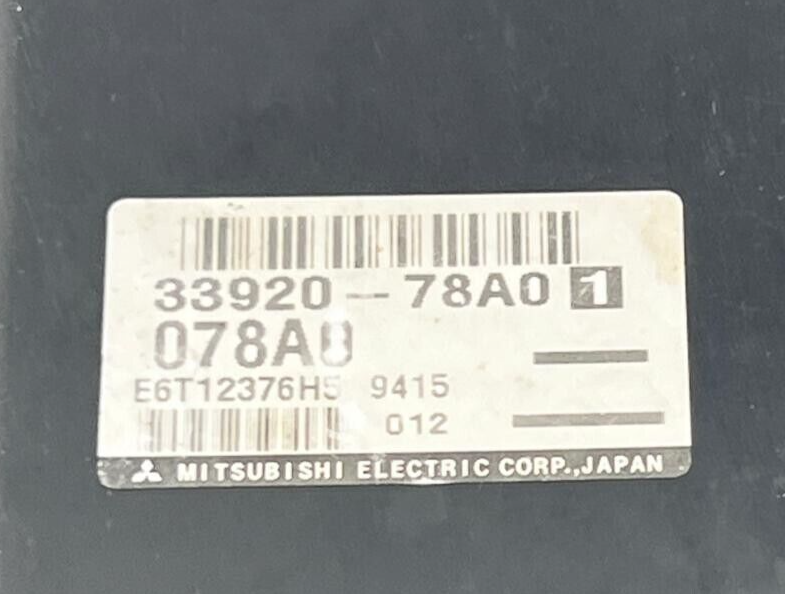 Engine Control Unit SUZUKI Carry 1999   3392078A01