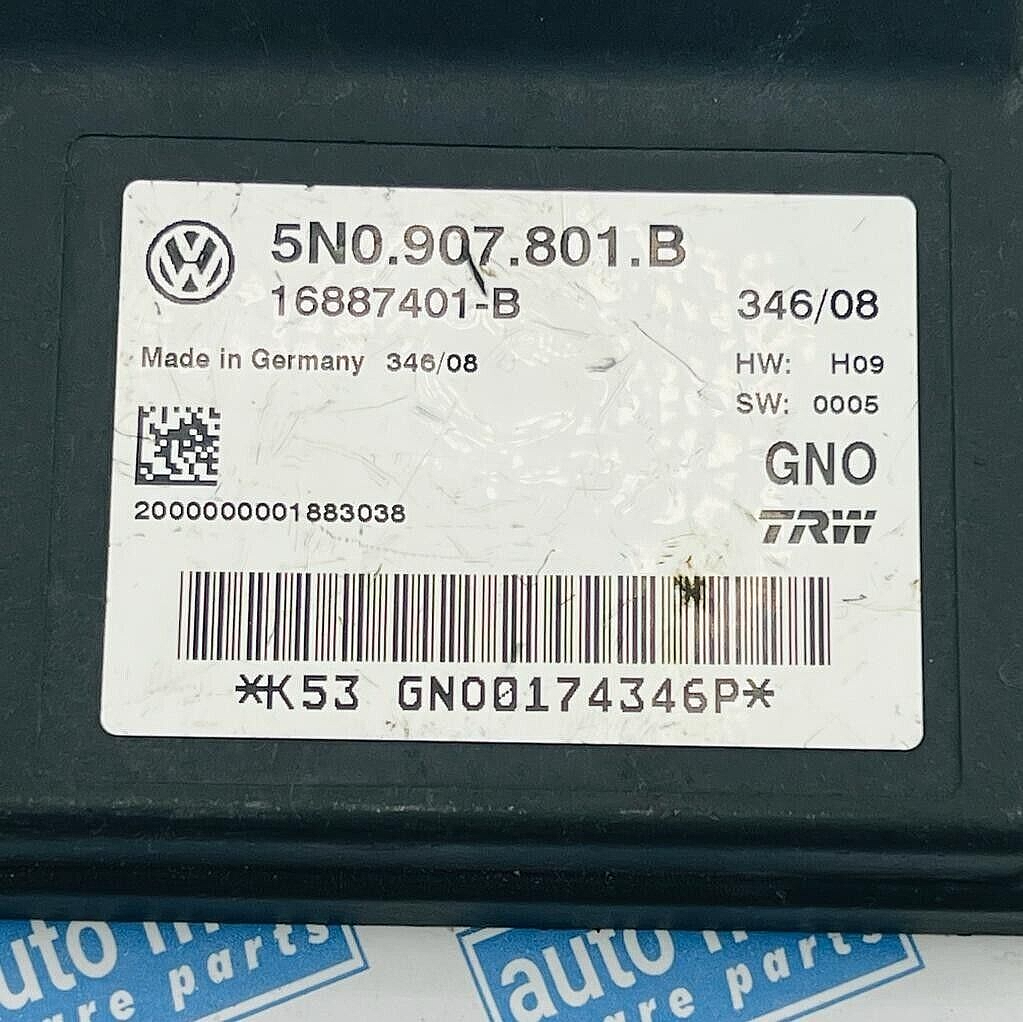 Volkswagen / Audi PARKING BRAKE CONTROL UNIT ECU 5N0907801B