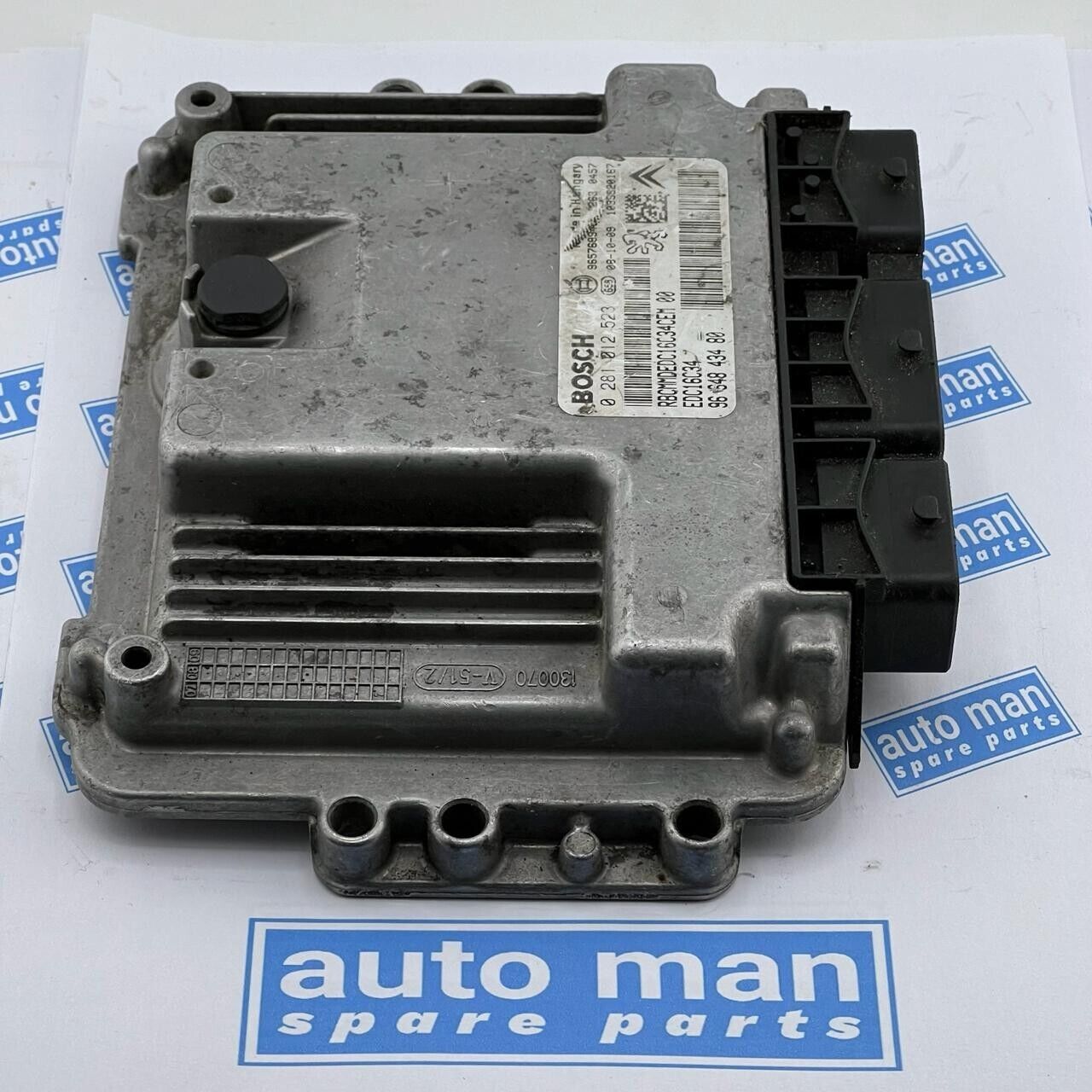 PEUGEOT 207 2009 1.4 HDI 9664843480 9657699480 ENGINE CONTROL UNIT ECU