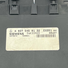 MERCEDES CLK W203 W208 CAJA DE CAMBIOS AUTOMÁTICA ECU A0275450132 5WK33920