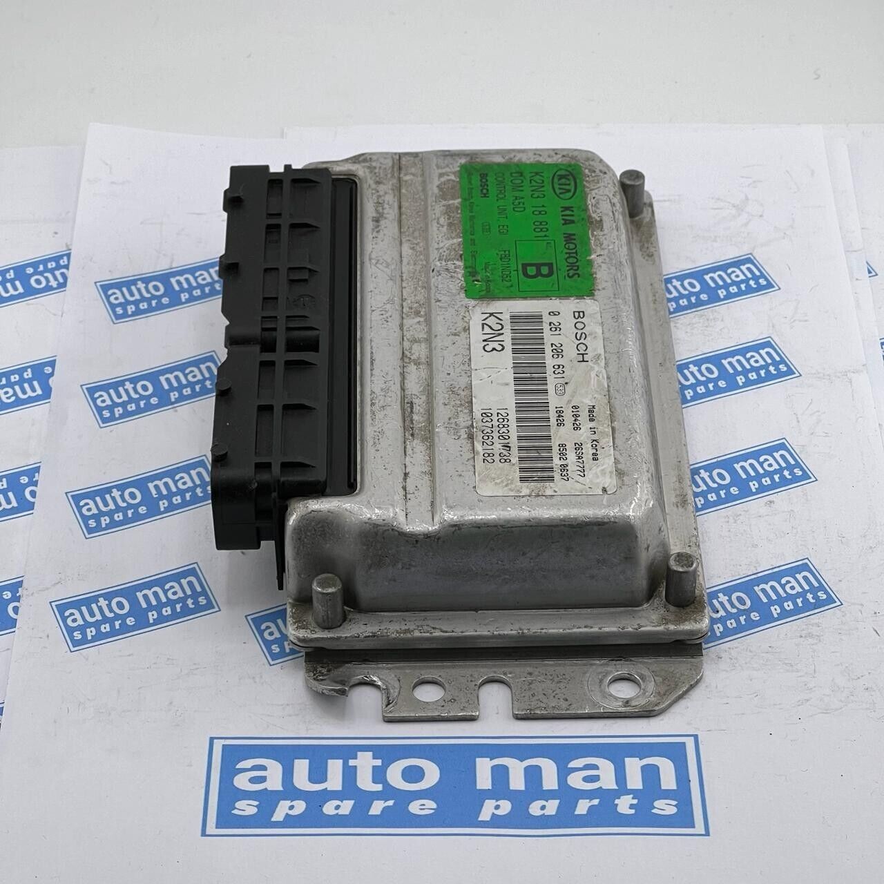 Unité de commande moteur KIA 0K2N318881 KIA Spectra 2001 0261206631 0 261 206...