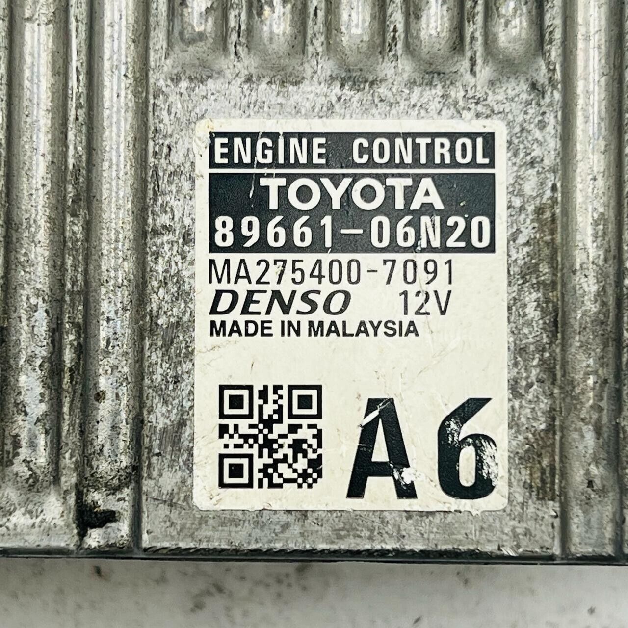 8966106N20 Toyota Camry V50 2011 - 2018 Contrôle moteur MA2754007091