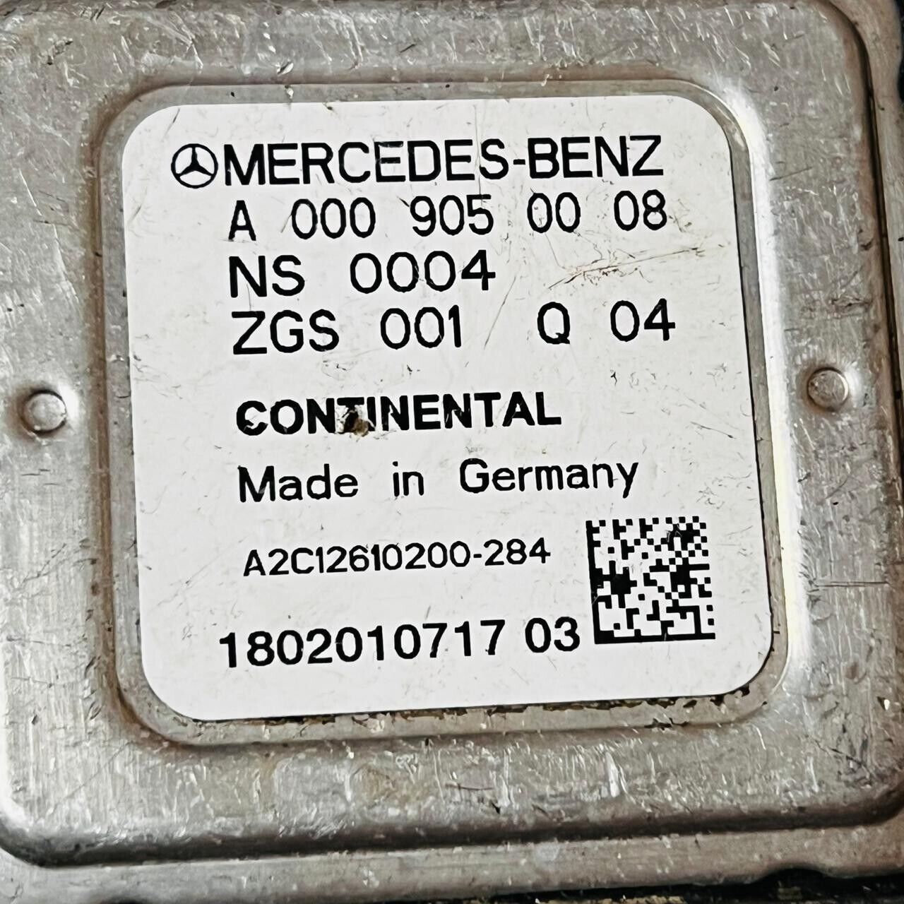 Mercedes-Benz NOx Sensor Control Module - A0009050008 /ZGS001Q04/A2C12610200-284