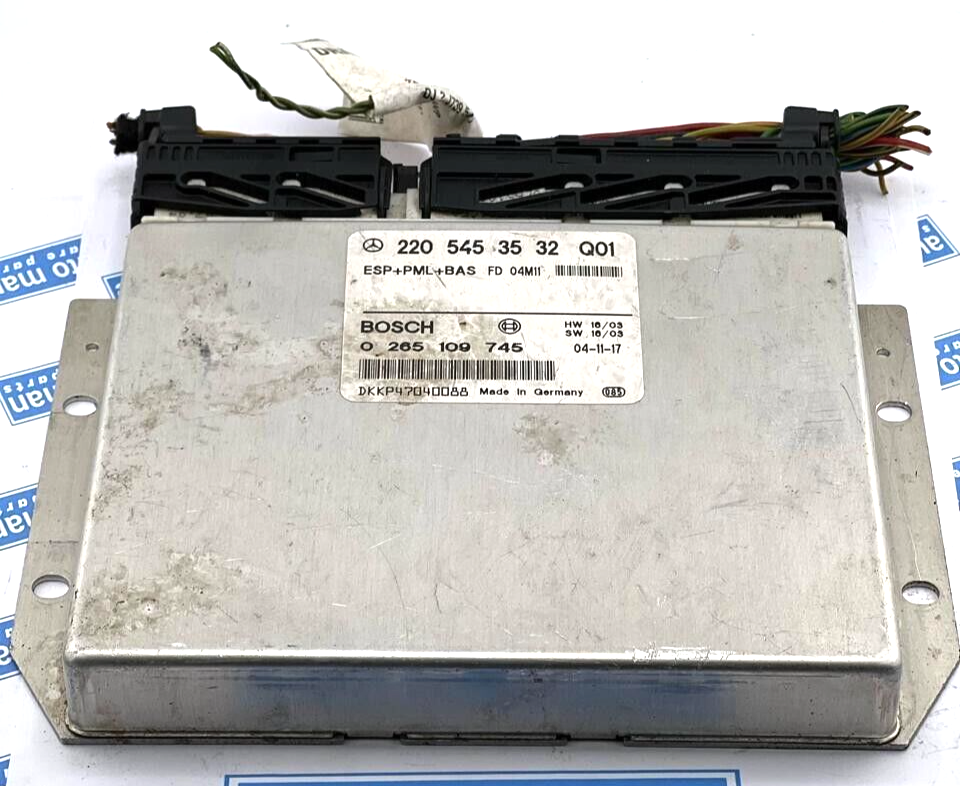 MERCEDES-BENZ S W220 ABS control unit 2205453532 0265109745 3.20 Diesel 2005