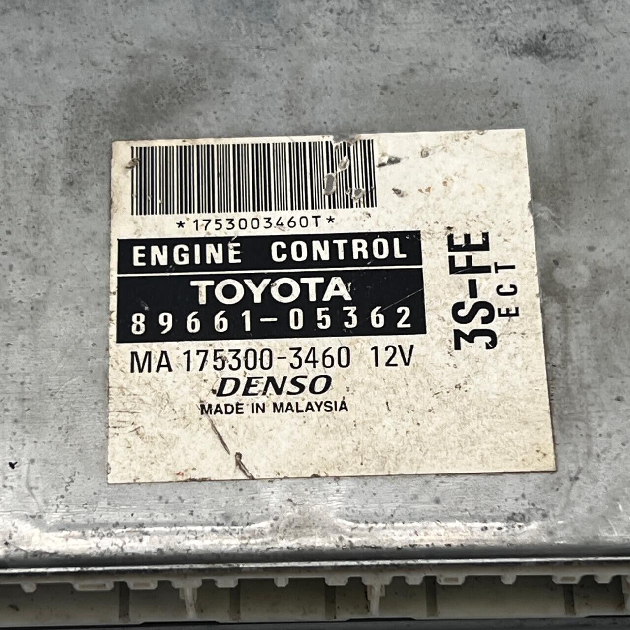 Toyota Engine control unit 8966105362 89661-05362