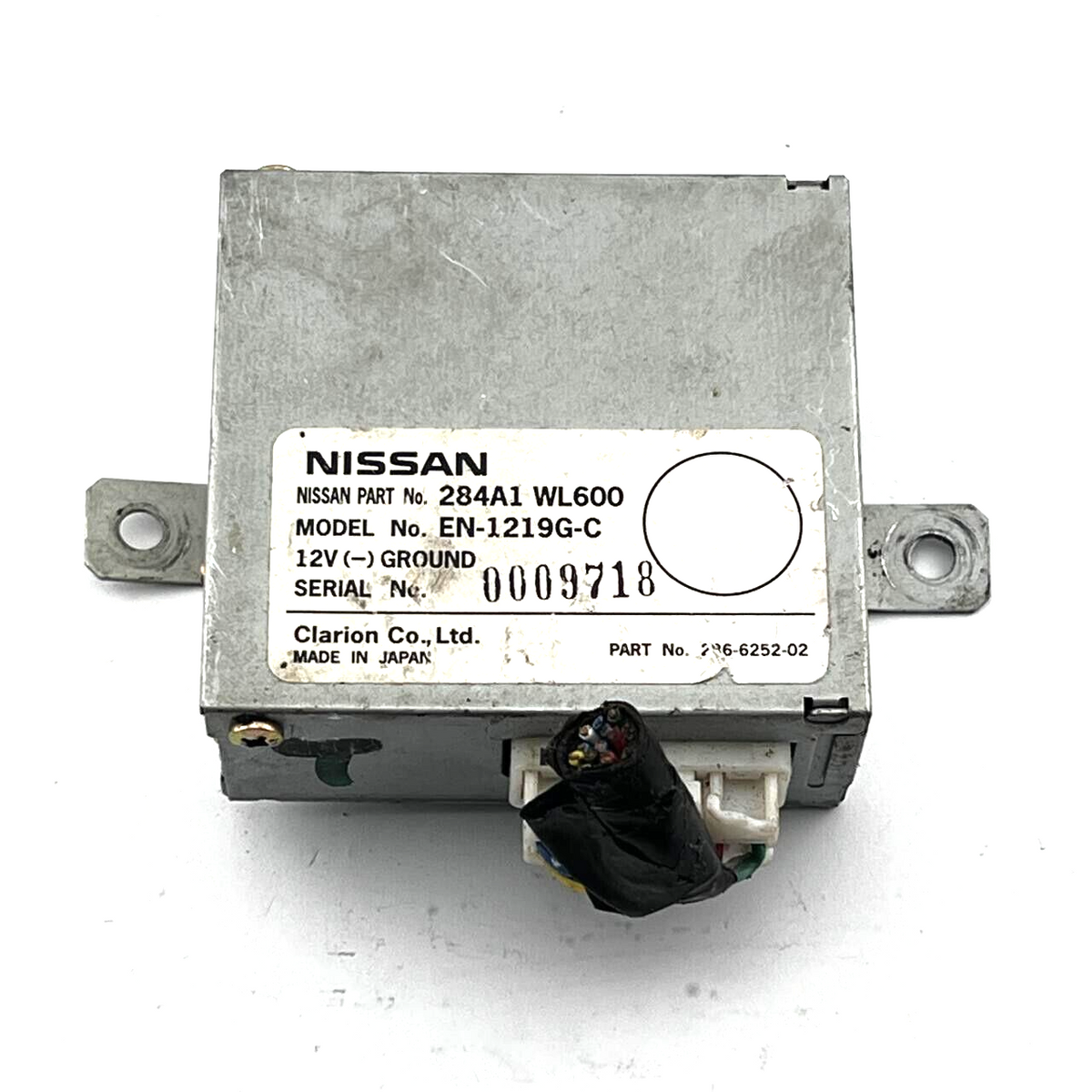 2002-2010 NISSAN ELGRAND E51 CLARION CONTROL UNIT 284A1-WL600