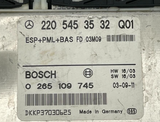 MERCEDES-BENZ S W220 ABS control unit 2205453532 0265109745 3.20 Diesel 2005