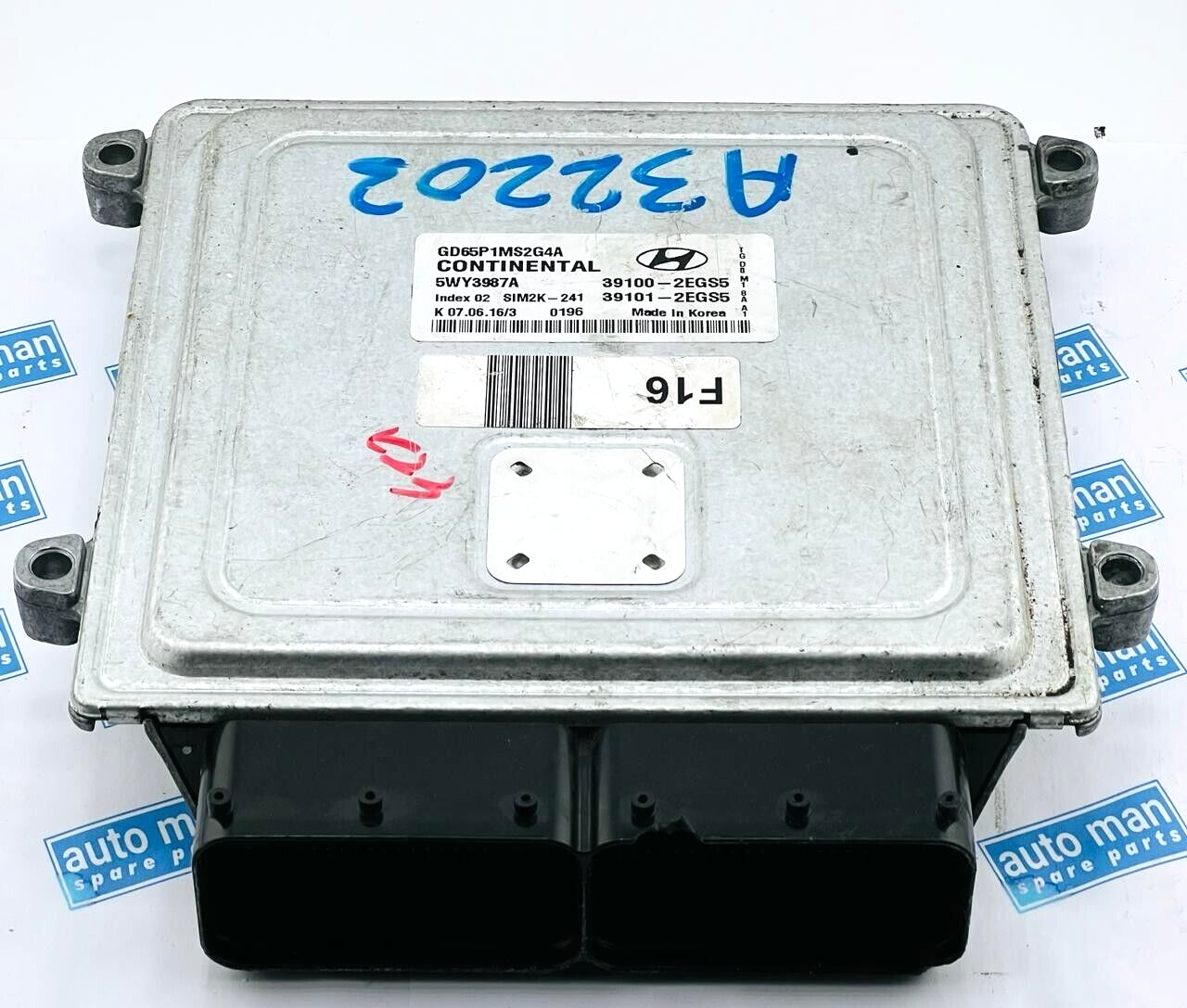 HYUNDAI I30 2015 1.6 391002EGS5 5WY3987A UNIDAD DE CONTROL DEL MOTOR ECU