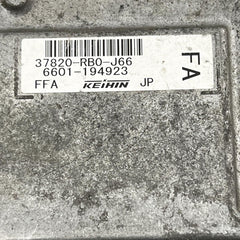 Unidad de control del motor Honda ECU 37820-RB0-J66 / 37820RBOJ66 / 6601194923