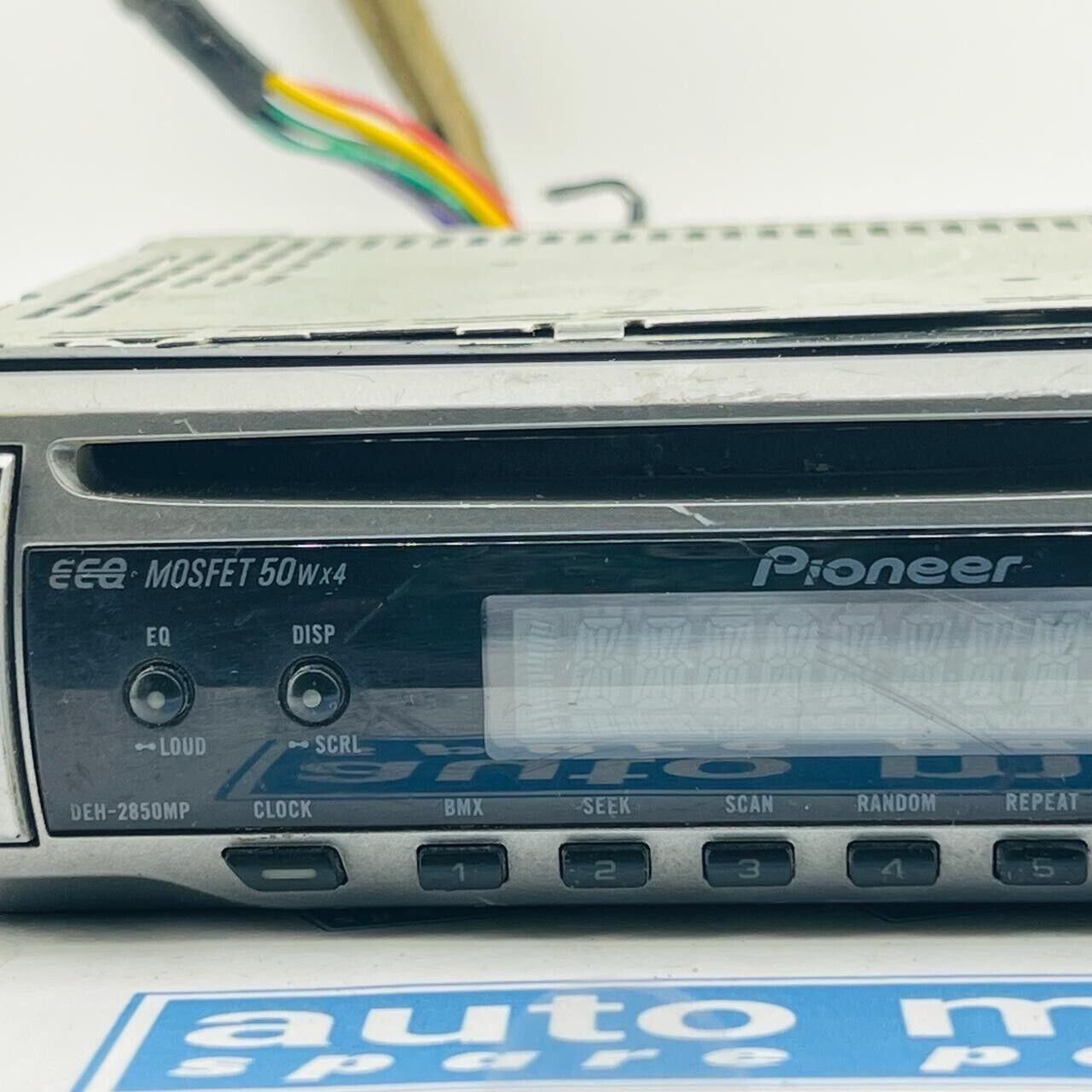 Pioneer Radio DEH-2850MP CD MP3 Car Receiver oem used