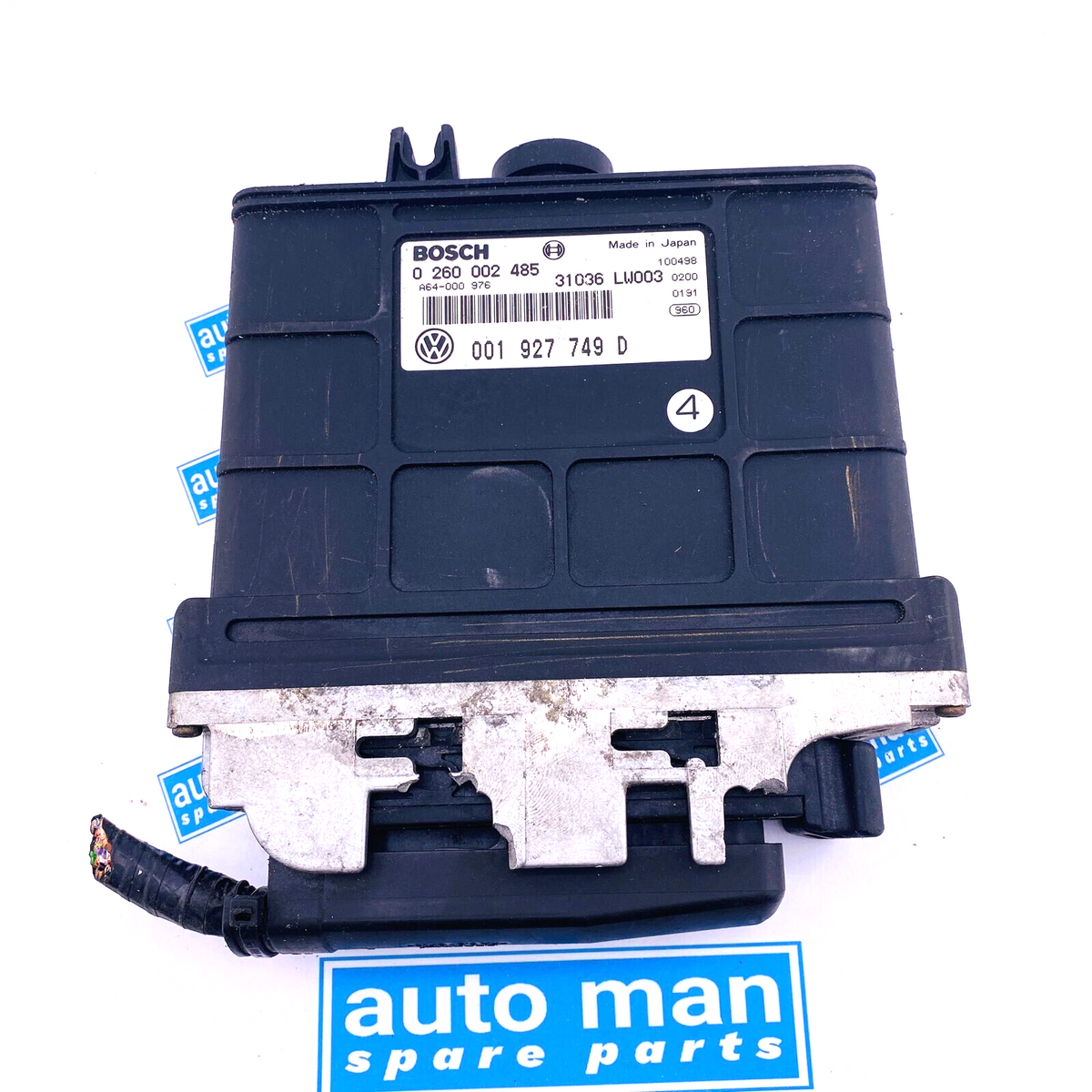 B145 Ecu Gearbox Control Unit Volkswagen Polo 0260002485 001927749D