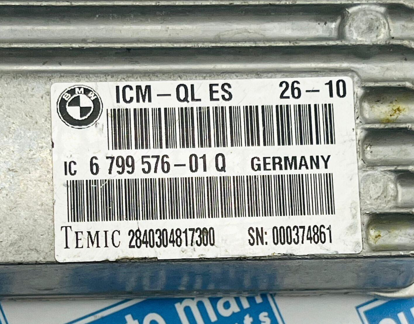 6799576 6799576 01Q BMW F-Series Module ICM Control Unit Temic-