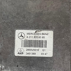 Mercedes Communication Voice Control Module A2118206385 OEM 2855V0016 / 3330782