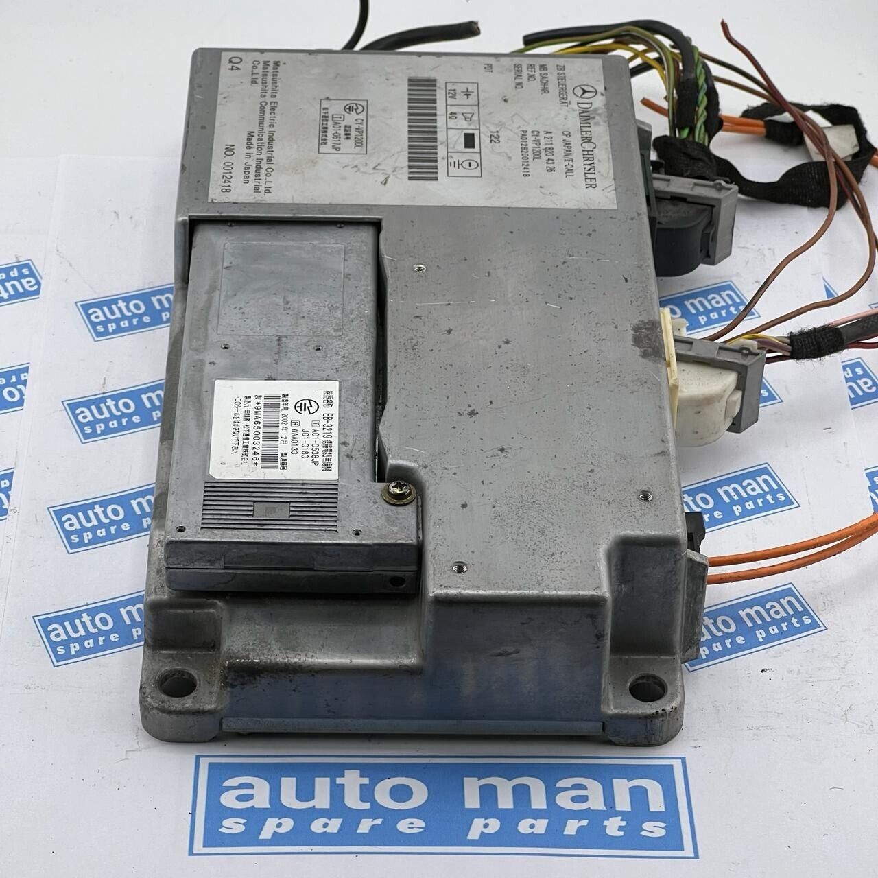 03-06 Mercedes E55 E500 E320 W211 Emergency Call Module JDM Japan E-Call OEM 04