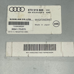 AUDI Audi a4 2010 ABA-8KCDH Car Navigation 8T0919888A