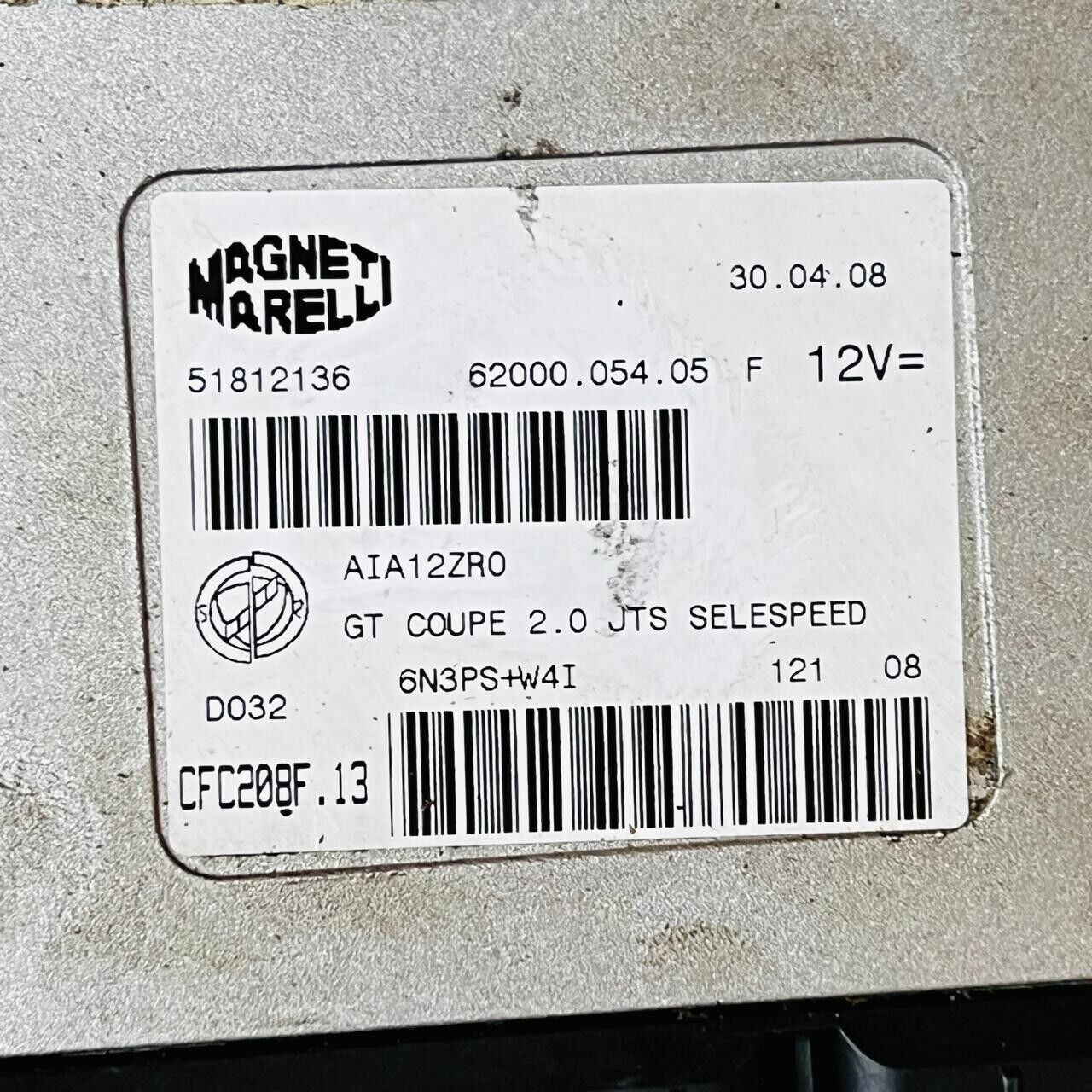 Magneti Marelli Gearbox Control Module - 62000.054.05 / 51812136