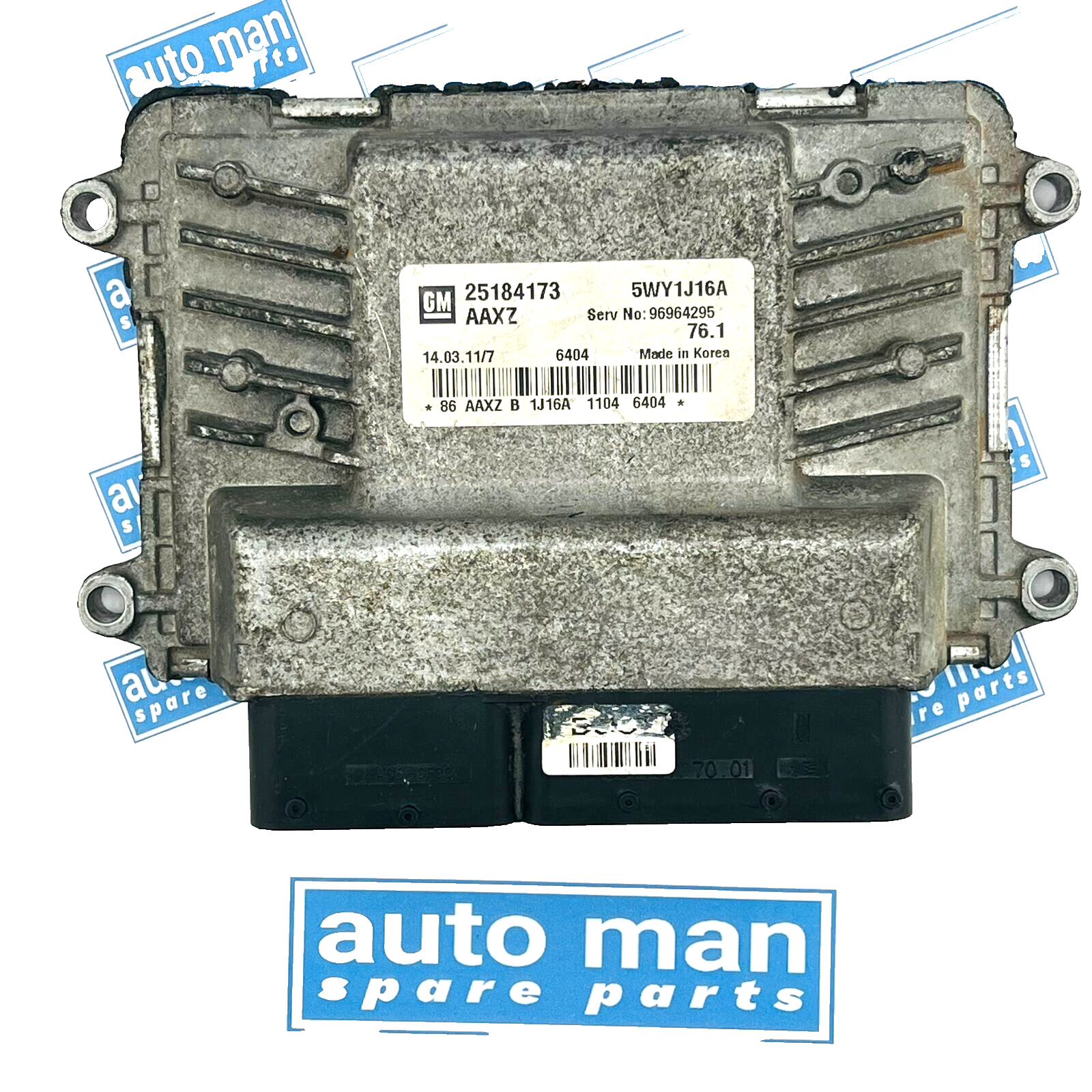 2009-2011 Holden Cruze Chevrolet ECU ECM PCM Engine Computer 25184173 5WY1J16A