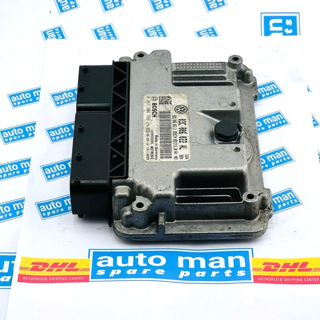 2009 VW Golf 1.4 TSI Petrol Engine Control Module Unit 03C906022AL 0261S04399