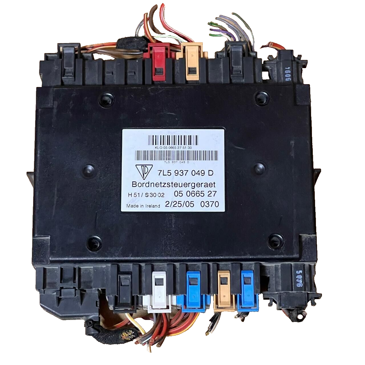 PORSCHE CAYENNE BODY COMPUTER CONTROL MODULE UNIT 7L5937049D /05 0665 27