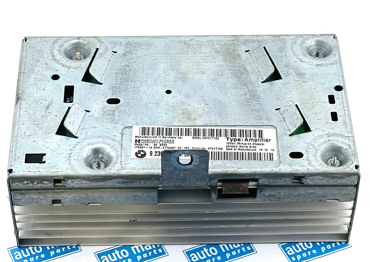 OEM 2011-2013 BMW F10 528i HI-FI HARMAN BECKER AMPLIFICADOR DE AUDIO AMP 9239...