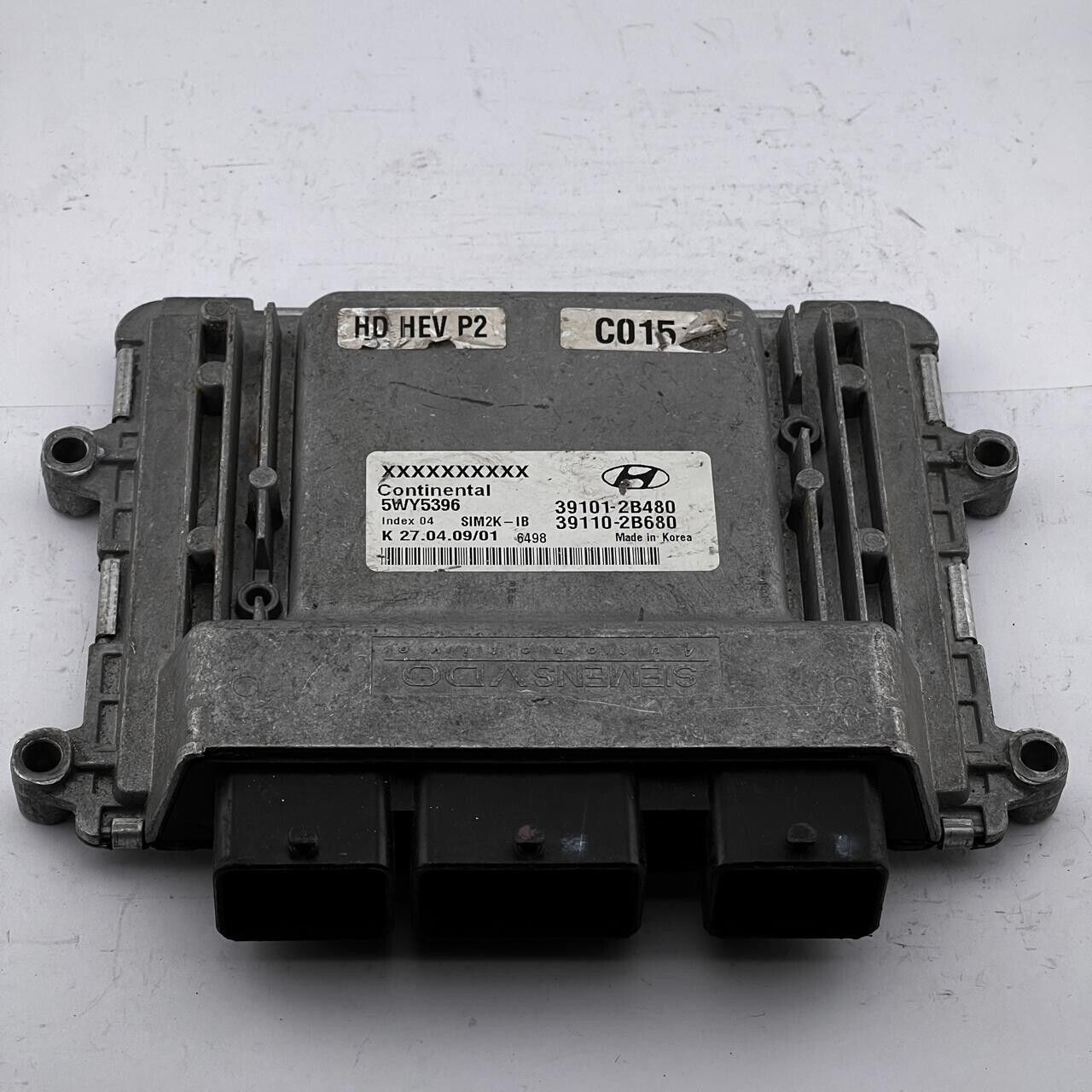 Hyundai 5WY5396 / 39101-2B480 / 391012B480 / 39110-2B680 /391102B680 CONTINENTAL