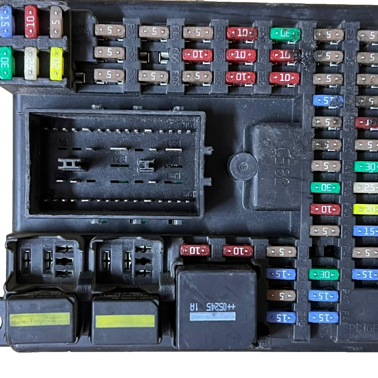 2006-2009 RANGE ROVER SPORT INTERIOR FUSE RELAY JUNCTION BOX UNIT OEM YQE500300