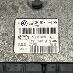 036906034BB VW Golf MK4 1.6 Unidad de control del motor de gasolina ECU 03690...