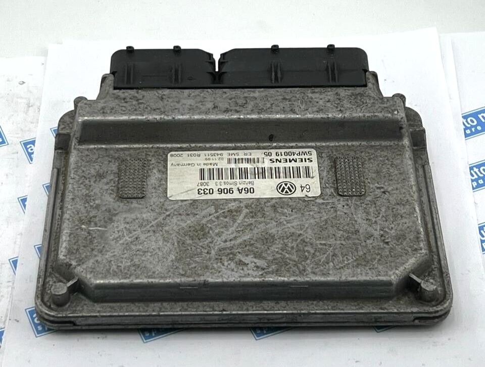 ECU VOLKSWAGEN GOLF 06A906033 CONTROLADOR MOTOR SIEMENS, 5WP4001905, 06A 906 033