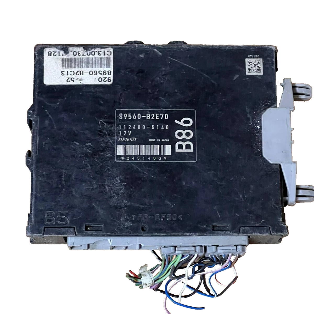 DAIHATSU Esse 2010 Engine Control Unit 89560-B2E70 / 114200-5140 / 89560-B2C13