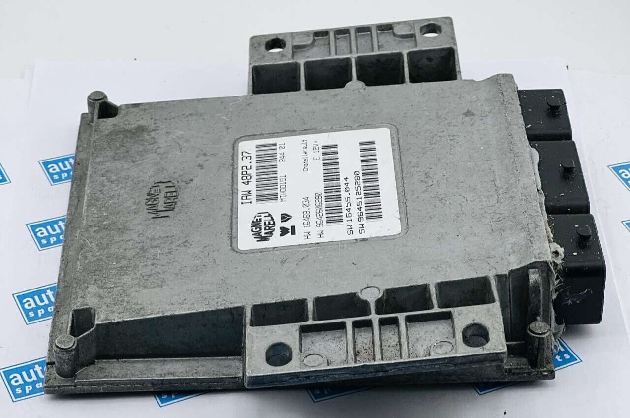 Magneti Marelli Engine ECU, IAW 48P2.37, HW 16469.034, HW 9642606280, SW 16455